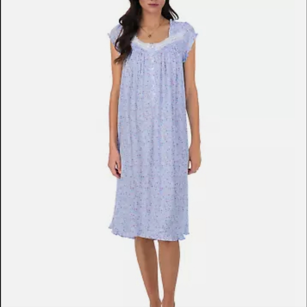 NWT Eileen West waltz cap sleeve gown sz xs